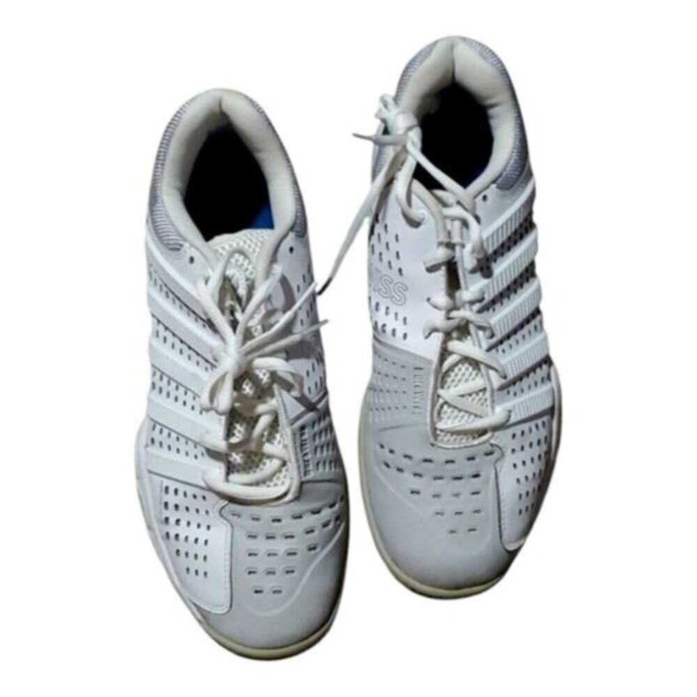 K Swiss White women's size 11 Y2k 90's Vintage Sneakers Tennis Shoes Size 11